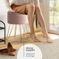 thumbnail image 4 of Hearth & Harbor Round Ottoman with Storage, Luxurious Foot Stool and Chic Vanity Stool with Storage, Elegant Boucle Pink, 4 of 8