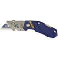 thumbnail image 1 of Cuchillo Multiusos IRWIN Plegable 45° Cambio Rápido Azul, 1 of 5