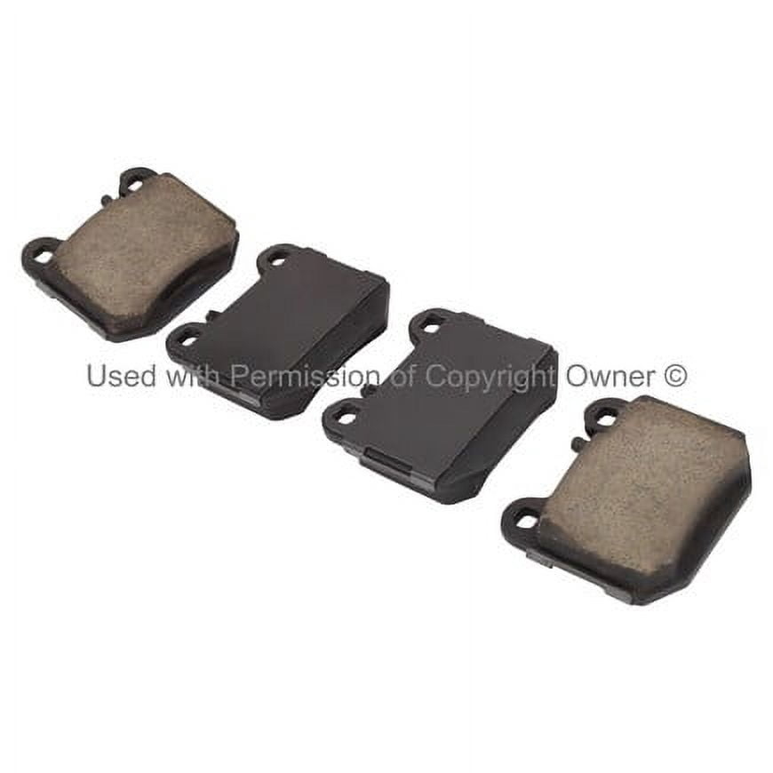 Mpa Electrical 1001-0874C Quality Built Premium Ceramic Brake Pads W/