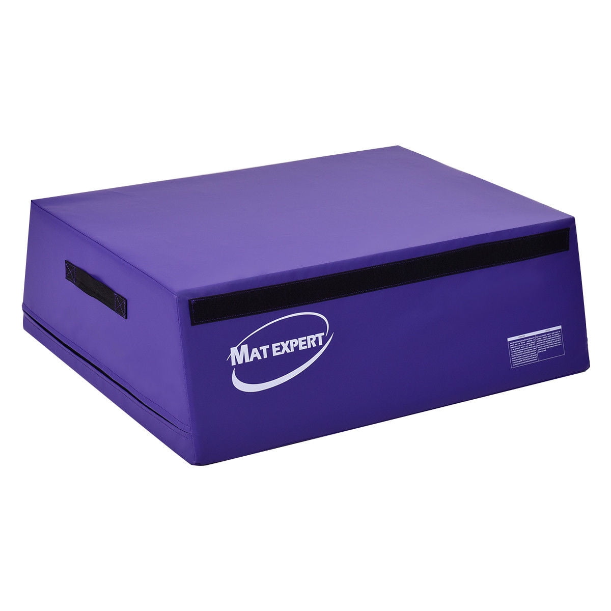 Gymax Trapezoid Foam Vaulting Box Jumping Box Gymnastics Plyometric