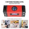 thumbnail image 3 of Niveaux de Pliage Multi-Angle, Niveaux Pliables 3 Sections Niveaux Flexibles Outil de Mesure Multi-Angle pour Menuiserie, 3 of 8