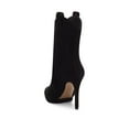 thumbnail image 3 of Jessica Simpson Vianne 2 Stiletto Heeled Pull-on Pointed Toe Ankle Booties Black (Black, 7), 3 of 5