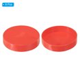 thumbnail image 3 of Unique Bargains 75mm ID PVC Pipe End Cap Fitting, 8 Pcs Furniture Grade Plug Coupling, Red, 3 of 5