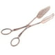 thumbnail image 1 of Pinzas para servir alimentos, pinzas metálicas tipo tijera, pinzas para pan, pinzas de cocina, 3 diseños Bronce 2, 1 of 9