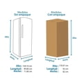 thumbnail image 4 of Refrigerador Whirlpool 17 Pies Cúbicos Auto defrost FlexiSlide 2 Puertas, 4 of 4