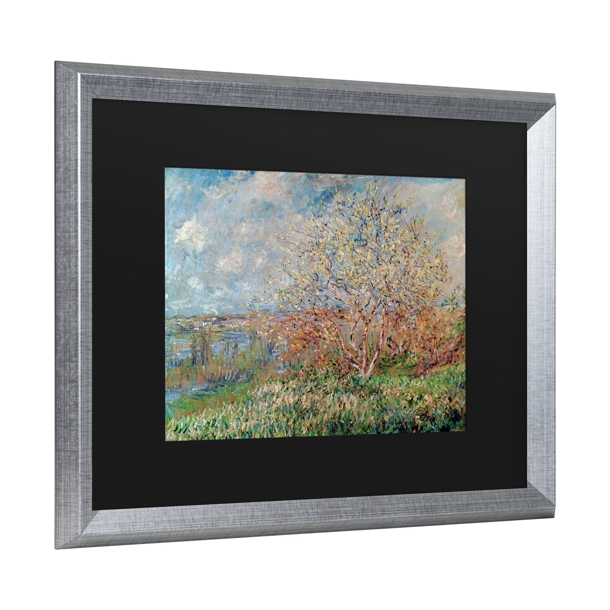 Trademark Fine Art 'Spring 1880' Canvas Art by Claude Monet