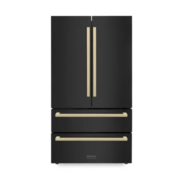 ZLINE KITCHEN AND BATH RFMZ36BSFCB french door freestanding refrigerator