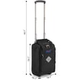 thumbnail image 6 of 17" Rolling Personal Item Under Seat Duffel for United Airlines, 6 of 7
