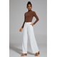 thumbnail image 2 of Pantalones FUNYYZO pantalones de trabajo de negocios de cintura alta con pierna ancha para mujer, 2 of 8