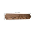 thumbnail image 2 of PAMINGONO Wind Leaf Fan Blades Ceiling Fan Blade Plastic Light Brown 1Set for Noise Reduction, 2 of 6