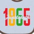 thumbnail image 4 of Inktastic 1865 Juneteenth Boys or Girls Baby Bib, 4 of 4