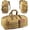 Brown, variant on 25.6In Gym Bag for Men, 50L Large 3 in 1 Sports Travel Duffle Bag with Shoes Compartment,Water Resistant Travel Backpack Weekender Overnight Bag with Wet Pocket for Women Camping Touring