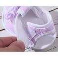 thumbnail image 7 of Weebloom Baby Boy Sandals,Soft Toddler Walkers Shoes Lace Bow Princess Shoes Sandals Comfortable 3-6 Months, 7 of 7