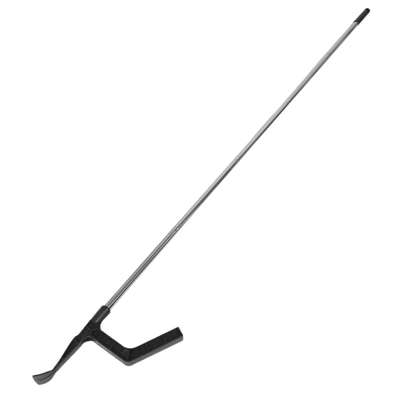 ETEREAUTY Etereaauty Gutter Scoop, Plated Silver, Plastic, Long Handle, Efficient Leaf Removal