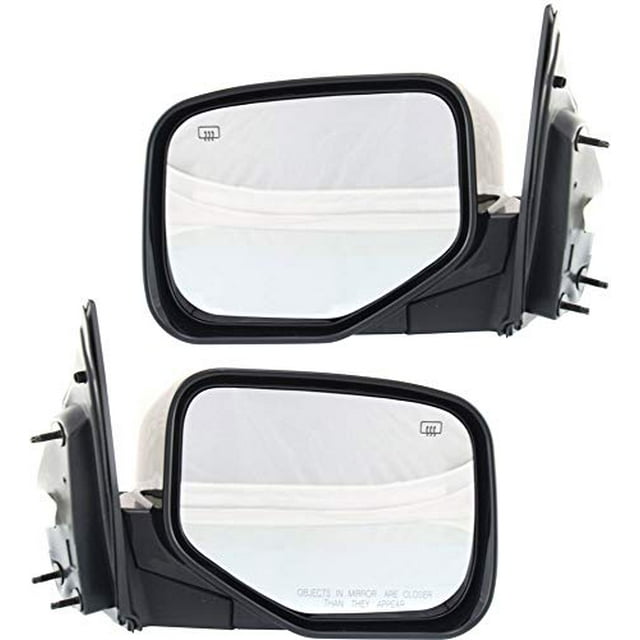 Kool Vue Rétroviseurs Chauffants Côté Conducteur et Passager pour Honda Ridgeline 2006-2014