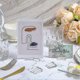 thumbnail image 3 of 25 Pack Clear Acrylic Display Stands for Table Numbers and Place Cards 1.2 Inch Holder for Events and Parties, 3 of 5