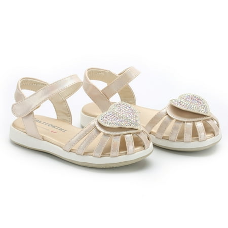 

Toddler Kids Girls Closed-Toe Sequin Sandals