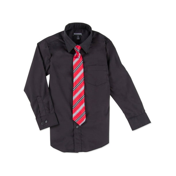 george shirt and tie set