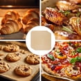 thumbnail image 6 of 100 Pcs 12-inch Air Fryer Parchment Paper Liners - Non-Stick Unbleached Pre-Cut Squares for Ninja SP101 SP151 SP351 SP201 SP301, Safe & Disposable Air Fryer Paper Liner Sheets, 6 of 6