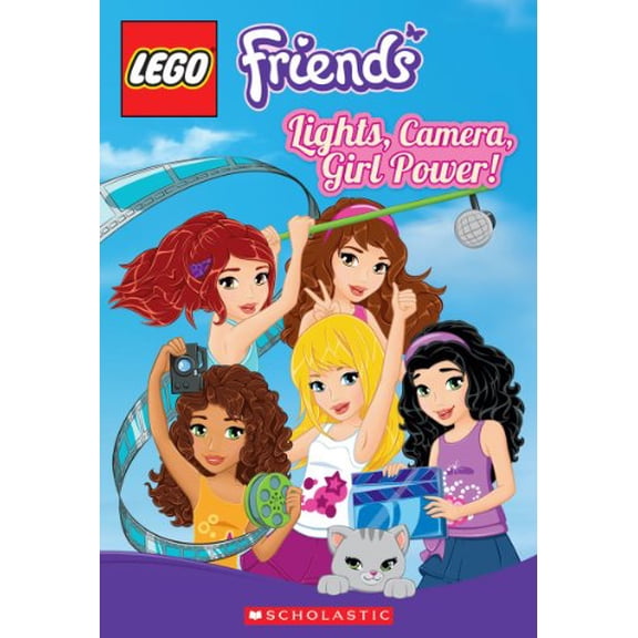 Pre-Owned LEGO Friends: Lights, Camera, Girl Power! (Chapter Book #2) (Paperback) 0545516544 9780545516549
