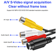 thumbnail image 4 of USB 2.0 Video Capture Card AV Digital to USB Converter Portable Adapter Video Cable for DV/ TV DVD Home Use Win 7, 4 of 5