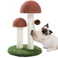 Yctze Mushroom Cat Scratching Post - Sisal, Space Saving Design