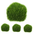thumbnail image 4 of HONMEET 4pcs Green Foam Artificial Moss Stones for Home Decoration, Craft Accessories, Realistic Design, 2.4x2.4x1.2in, 4 of 8