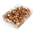 thumbnail image 3 of JAM Paper Push Pins, Rose Gold Push Pins, 1 inch, 100/Pack, 3 of 6