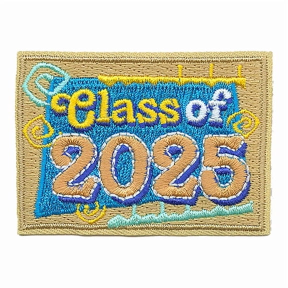12 pieces 2" Custom Activity Scouts Applique Fun Patches - Class Of 2025 Patch