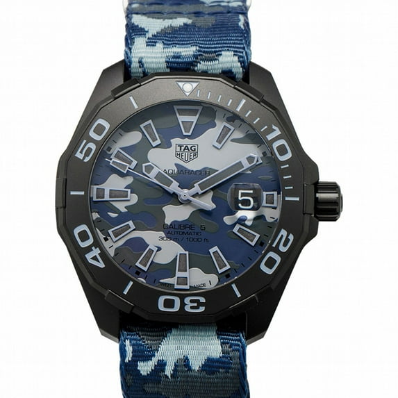 TAG Heuer Aquaracer Calibre 5 Automatic Blue Dial Men's Watch WAY208D.FC8221