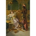 thumbnail image 3 of Vincent Stiepevich 17x24 Black Modern Framed Museum Art Print Titled - In the Harem, 3 of 5