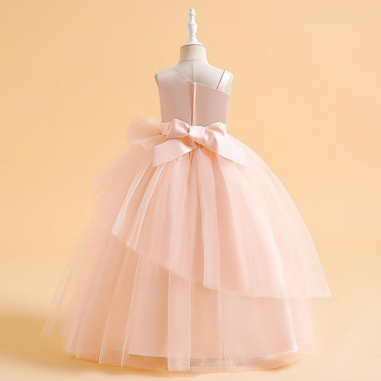 Little Girls Clothes Clearance Dresses for Girls 7-14 Casual Dinner Dress  Crew Neck Beach Sundress Party Dresses Size 6 Birthday Dress Preppy Summer  Clothes 10-12 Vestidos De Ninas Elegantes - Walmart.com