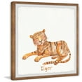 thumbnail image 2 of Marmont Hill Hello Little Tiger Framed Painting Print, 2 of 5