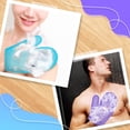 thumbnail image 3 of 2 Pcs Honeycomb Exfoliating Glove Bath Mitt Body Spa Scrubber, Honeycomb Exfoliator Glove for Body Shower, Honeycomb Exfoliator Scrubber Sponge Shower Loofah, Quick Drying, 3 of 7