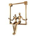 thumbnail image 4 of Adam & Friends Home Decor Swinging Couple Sculpture | 1-Piece | Bronze, 4 of 4