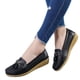 thumbnail image 1 of Black36Women Flats Ballet Shoes Cut Out Leather Transpirable Mocasines Mujeres Boat Shoes para, 1 of 5