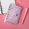 thumbnail image 3 of Dossier Rose Mignon Classeur à Feuilles Mobiles Pochette Journal, 3 of 4