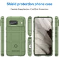 thumbnail image 2 of Slim Fit Case for Google Pixel 8, Rugged Shield Outdoor Durable Phone Case, Military Grade Anti-Dorp Protection and Camera Lens Protection Cover for Google Pixel 8,HD Green, 2 of 7
