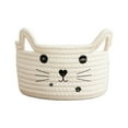 thumbnail image 2 of Home Textile Storage Storage Case Cotton Thread Storage Basket,White, 2 of 9