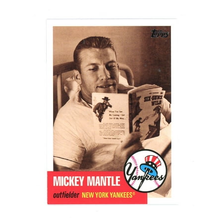 2007 Topps Chrome Mickey Mantle - 2007 Topps Mickey Mantle Story #MMS22 Yankees Grand Slam Card