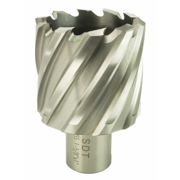 Steel Dragon Tools® 1-5/8" x 1" HSS Annular Cutter with 3/4" Weldon Shank