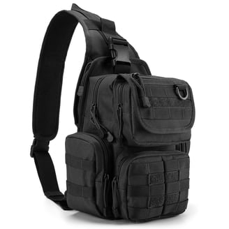 Eurosport Canvas Urban Sling Crossbody Backpack Bag (Putty  display picture 1