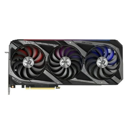 ASUS - NVIDIA GeForce ROG-STRIX-RTX3070 8GB GDDR6 PCI Express 4.0 Graphics Card - Black
