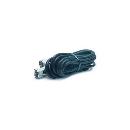 18' RG-58/U Coaxial Cable With Pl-259 Connectors Multi-Colored