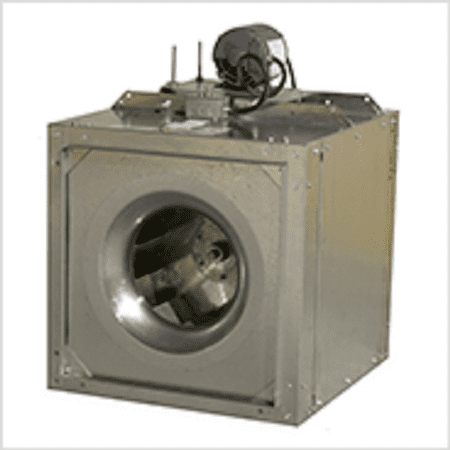 

S&P SQB20 Belt Drive Square Inline Centrifugal Duct Fan 1 HP 5380 CFM Single Phase - SQB20SH1S