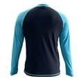 thumbnail image 2 of Playera  para surf Op para hombre, manga larga, azul, talla EG, 2 of 4