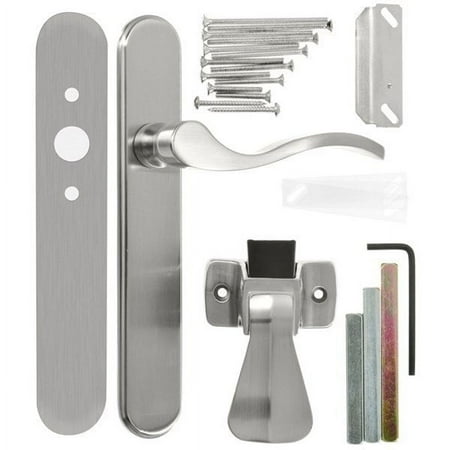 

Wright Products VBG115SN Brighton Surface Mounted Storm Door Latch Satin Nickel Each