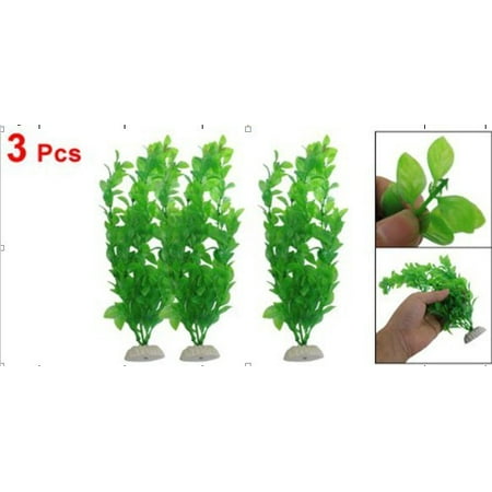 Artificial Green Seaweed Vivid Water Plants Plastic Fish Tank Plant Decorations for