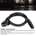 thumbnail image 4 of XLR Male To Female Microphone Cable, 4.9ft Right Angle Male Plug XLR Microphone Balanced Cable OFC Conductor  For Microphone, 4 of 8