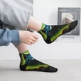 thumbnail image 2 of Pofeuu Fluorescent Wolf Print 30cm Socks, Adult Running Hiking Socks for Youth and Adult, 2 of 7